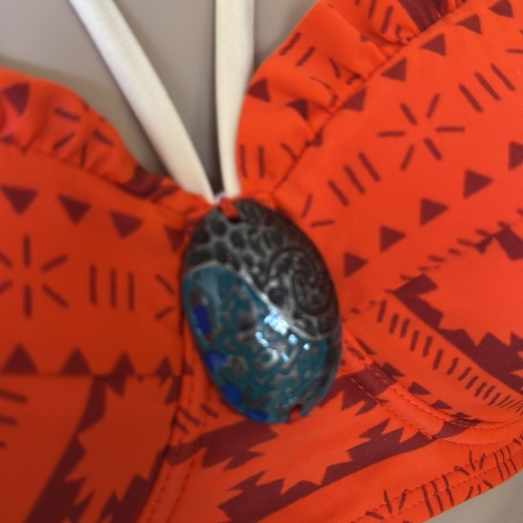 Moana Disney Women’s Bikini Halter Top sz L - Picture 2 of 9